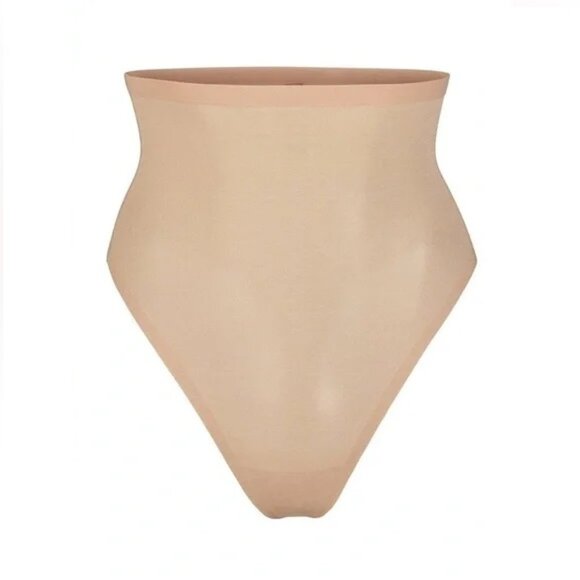 Skims Sheer Sculpt High Waisted Thong - Picture 1 of 5